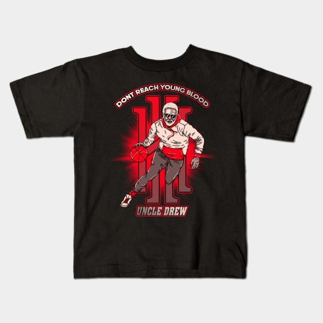 Don't Reach Young Blood Kids T-Shirt by Great Riot Metro